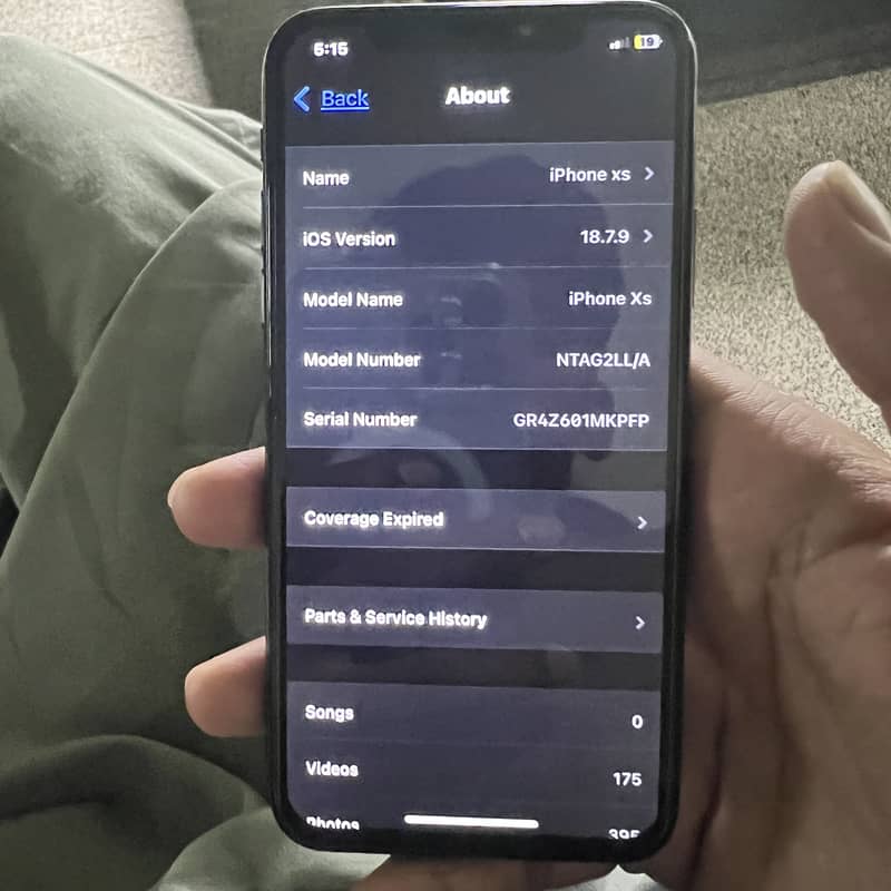 iPhone xs 4