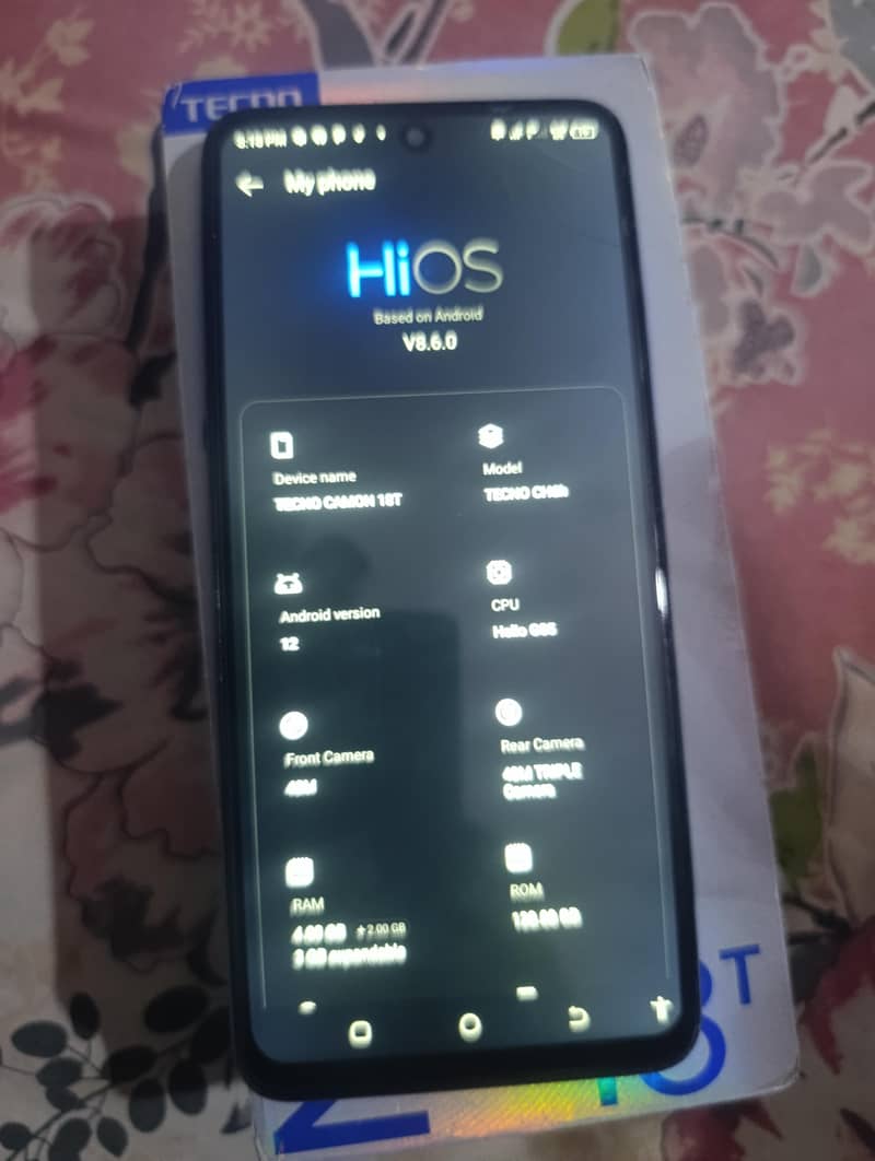 Tecno CAMON 18T 2