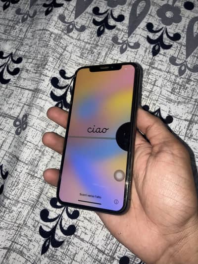 Exchange Iphone X 256gb Touch not working Panel Issue battery 79 healt