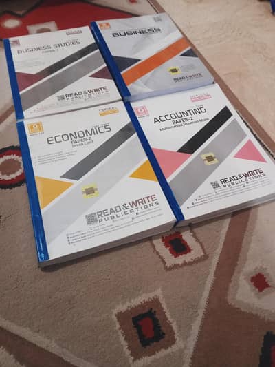 O level past papers + course books