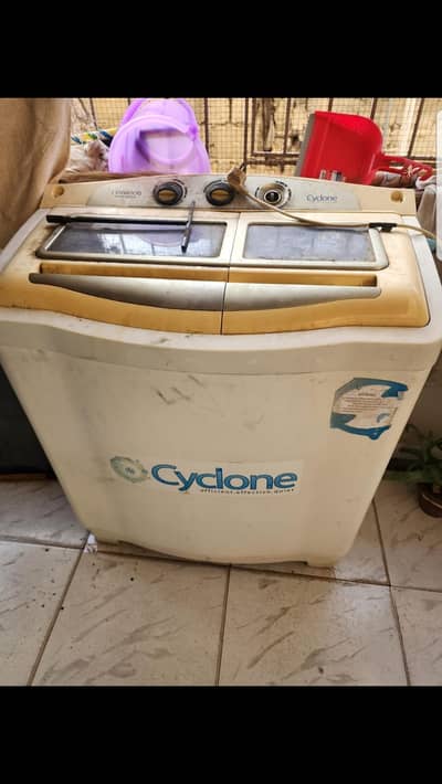 cyclone Washing machine kapre sukhane wali motor kharab ha