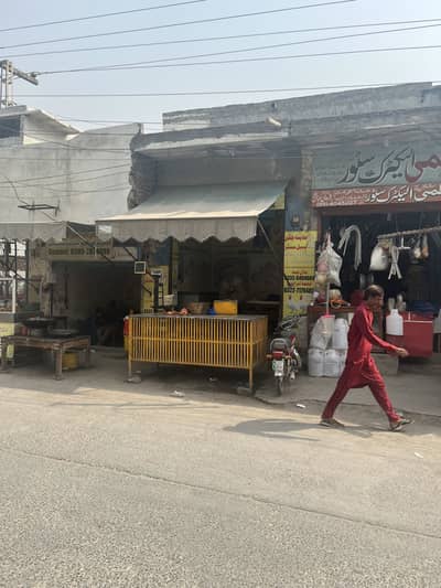 Shop for sale on main road imamia colony