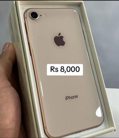 iPhone 8 128gb battery hote 100  my WhatsApp number 0327-4708220