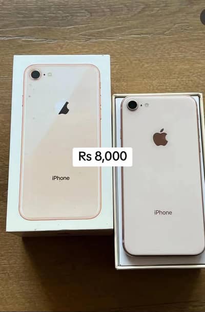 iPhone 8 128gb battery hote 100  my WhatsApp number 0327-4708220