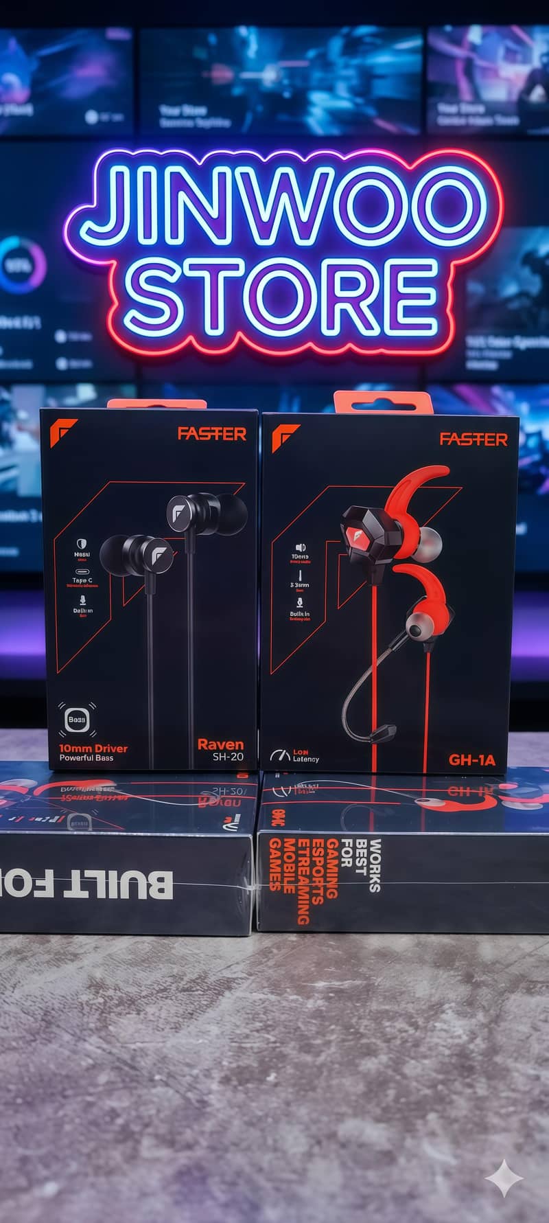 Faster Gaming Handfrees 0