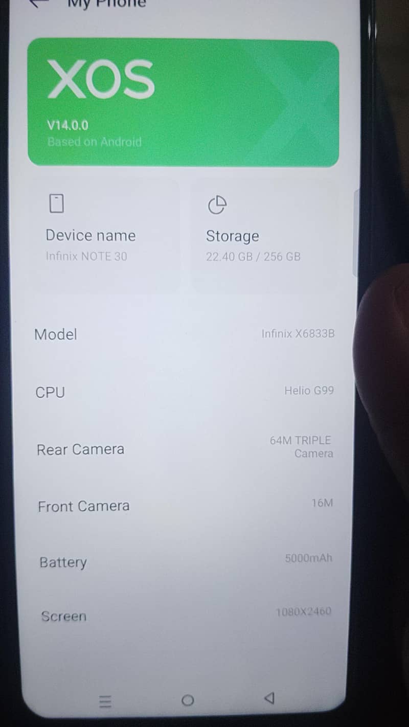 Infinix Note 30 8