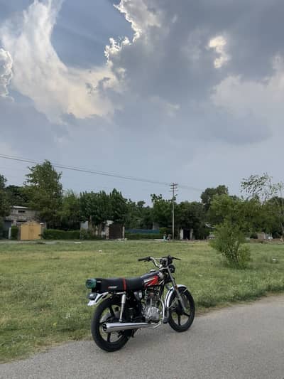 Cg 125 Ready ( double triple accessories)