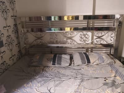 steel Double bed