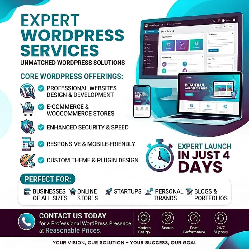 Affordable WordPress Website Design | Small Business Pages 0