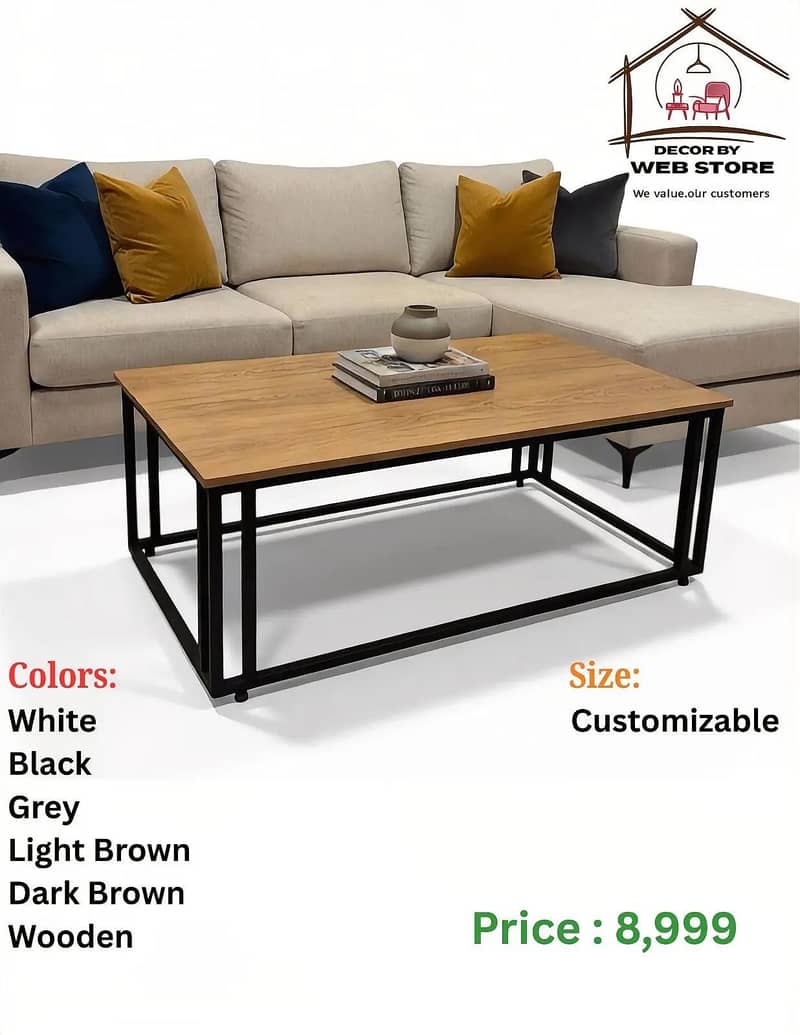 Coffee table , center Table, sofa Table 4