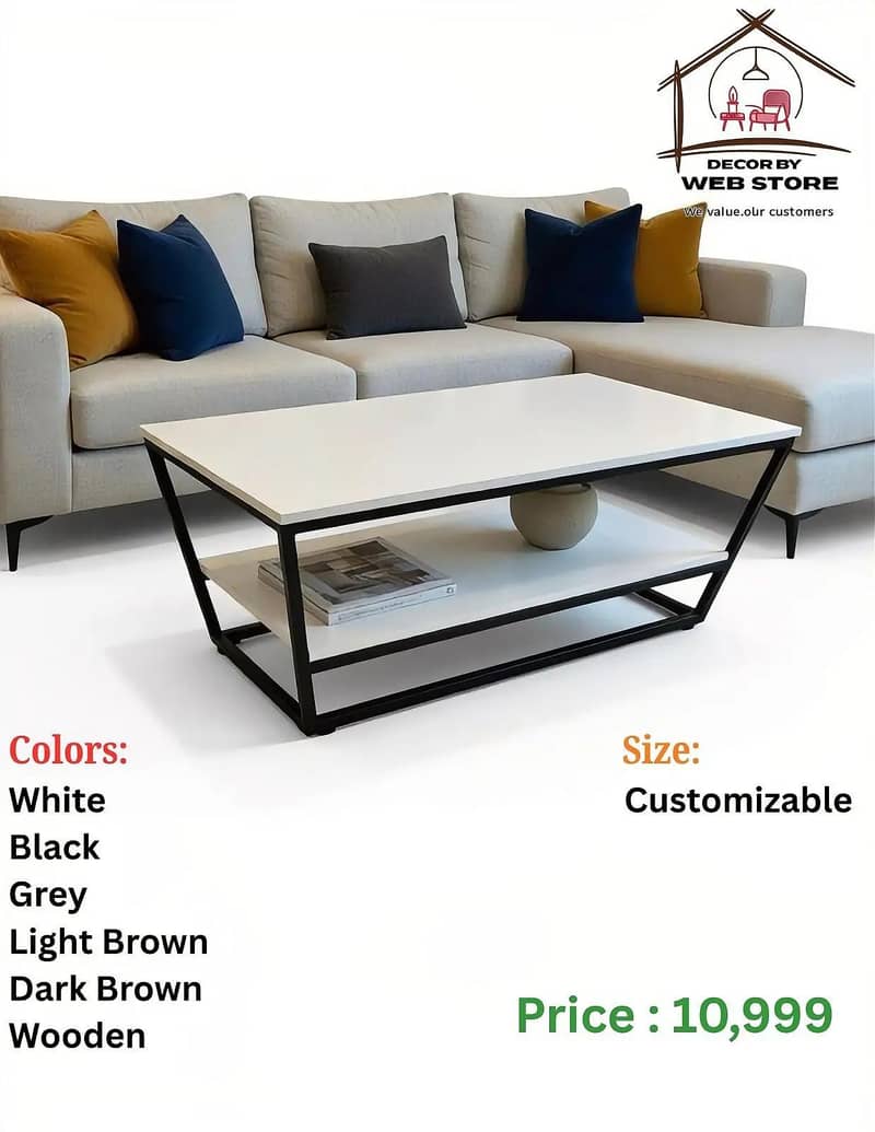 Coffee table , center Table, sofa Table 6