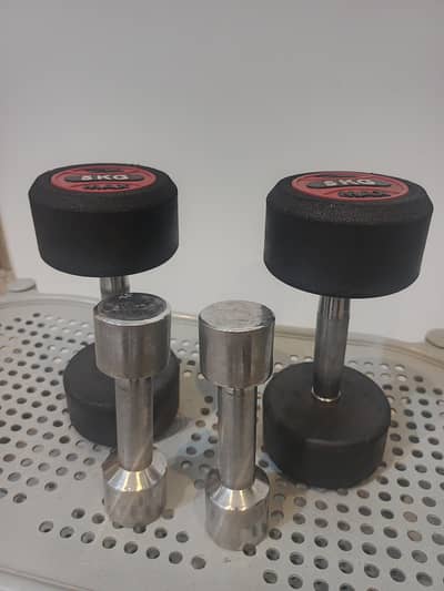 5 & 2 Kg Pairs of Dumbells for Sale