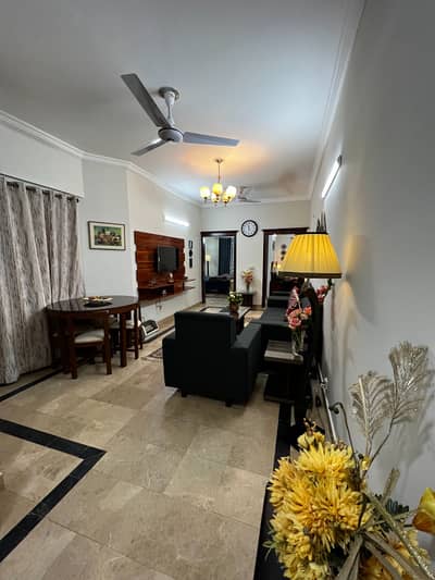 2 Bed Fully Furnished Apartment For Rent In Al Safa Heights 2 F-11 Markaz Islamabad