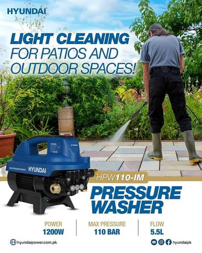 hyundai pressure washer 110bar 1200watt wholesale price