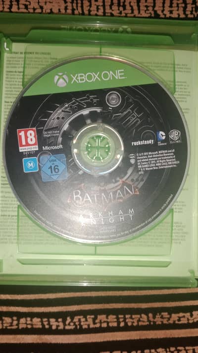 Batman Arkham Knight xbox one slightly used