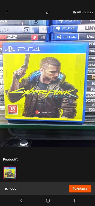 every type of game available just contact