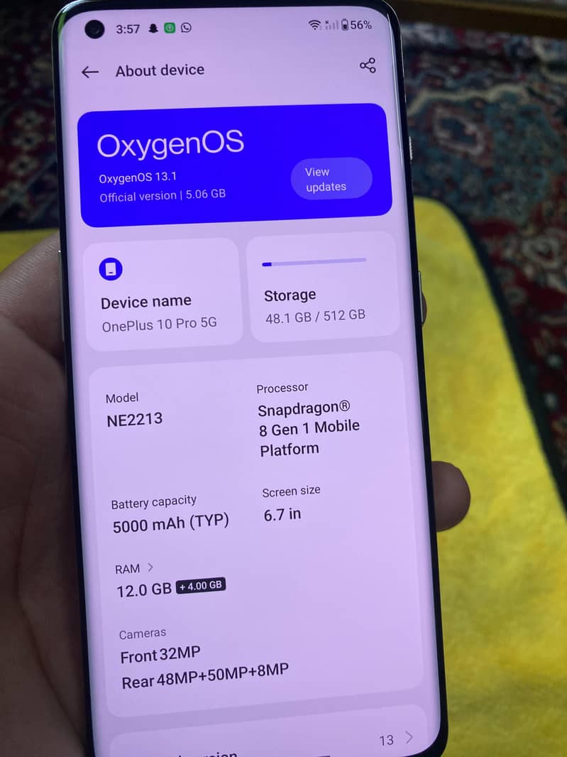 One Plus 10 Pro 6
