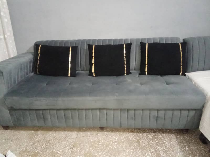 6 seater corner sofa set 0