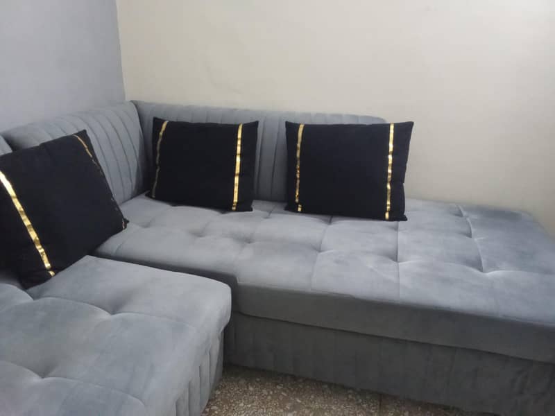 6 seater corner sofa set 1