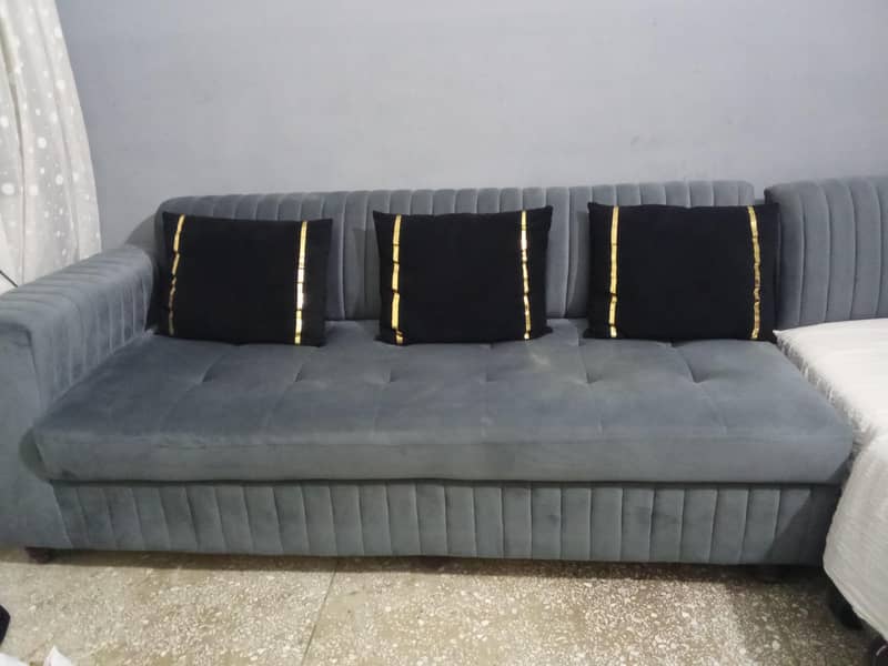 6 seater corner sofa set 2