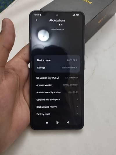 Poco f3- 8/256 for sale