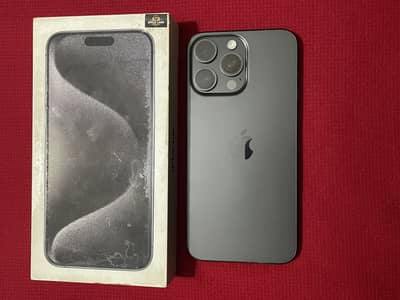 Apple iPhone 15 Pro Max Dual PTA approved 1 physical and 1 e-sim