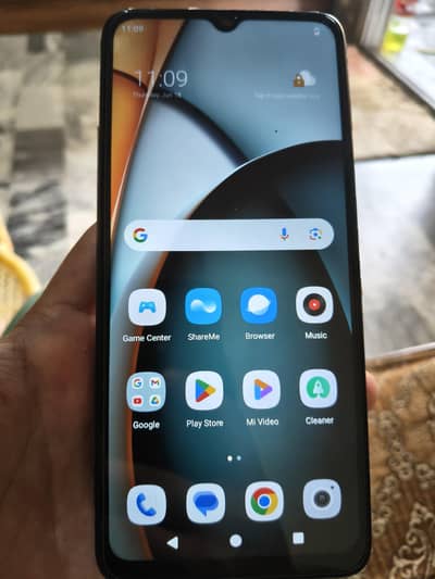 Redmi A3 mobile for sale set aur box hai