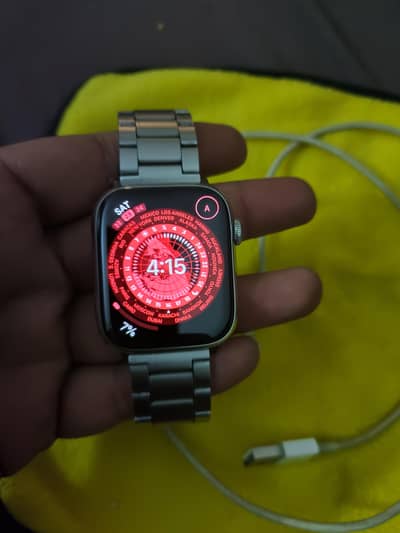 apple watch stainless steel series 7 45mm gps+ cellular