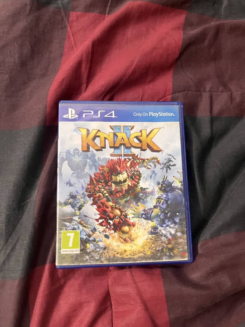 PS4 knack 2 0