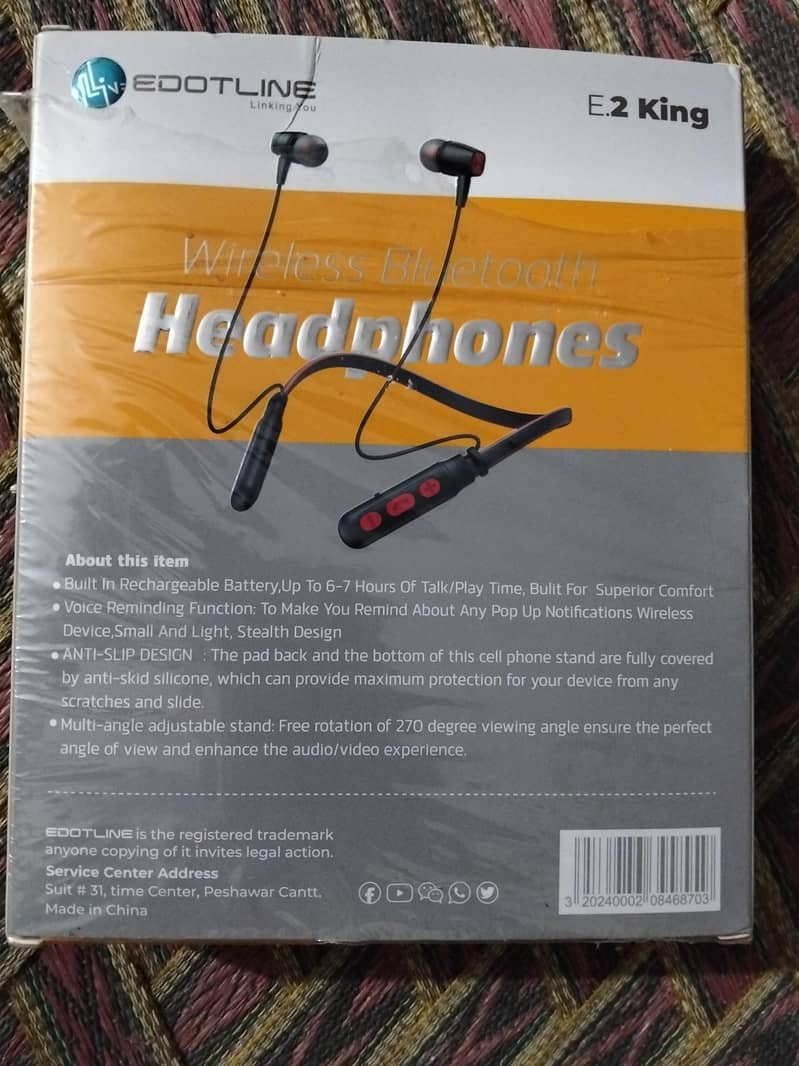 Wireless Bluetooth headphone 1