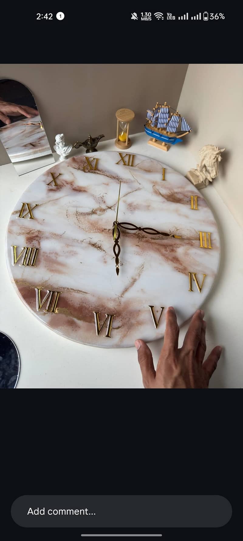 Epoxy Clocks 12