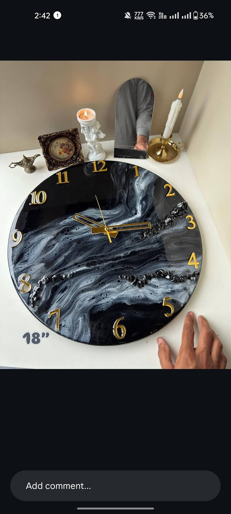 Epoxy Clocks 14