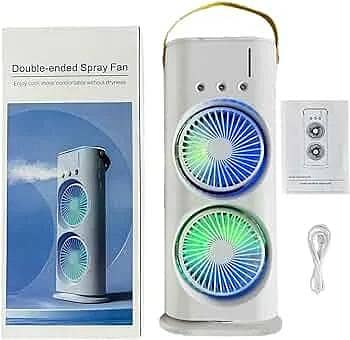 Double ended spray fan