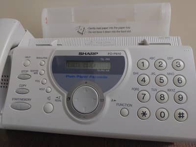 SHARP FO-P610 Fax Machine Neat Condition – Ribbon Required