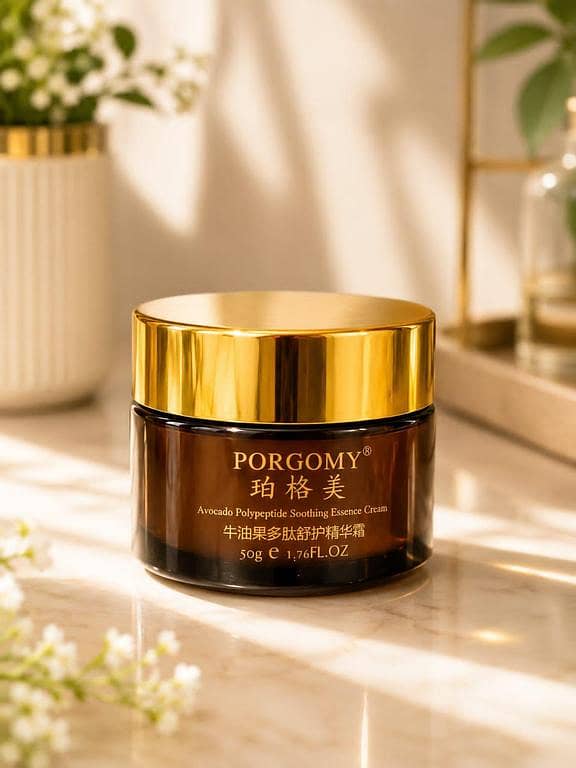 Original PORGOMY Avocado Polypeptide Soothing Essence Cream
