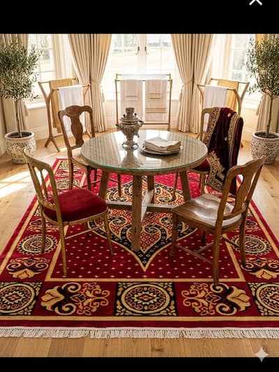 Kalen center & rugs