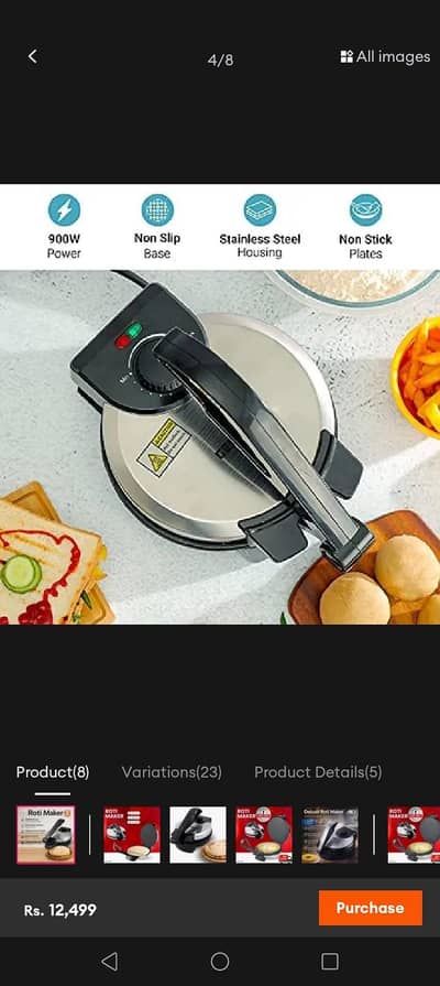 brilliance roti maker