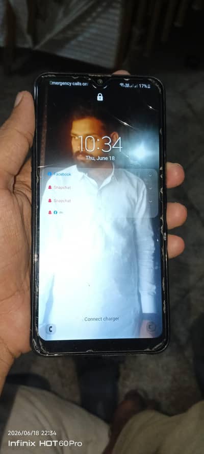 Samsung Mobile A10S 2 gb ram 32 gb rom