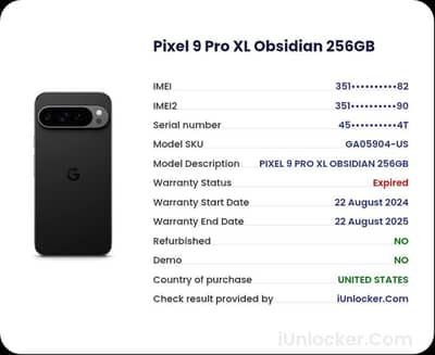 Google Pixel 9 Pro XL