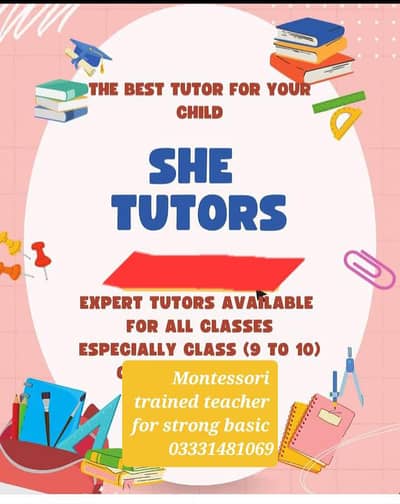 Montessori trained teacher for your bright future