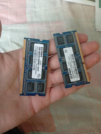 8GB Dual Channel DDR3 Laptop RAM (2 x 4GB PC3)