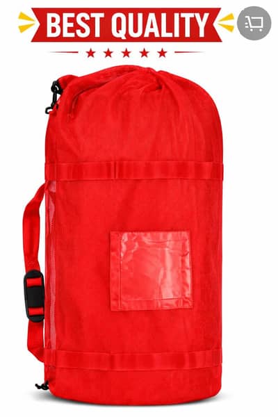 Large Mesh Net Duffle Bag With Free Pouch Bag Gift Travel Storage Bag