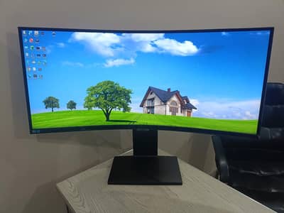 Samsung LS34A650U 34 inch 2k UltraWide Curved Led Monitor 100hz Type-C