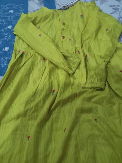 Brand New zellbury khaddar embroided maxi