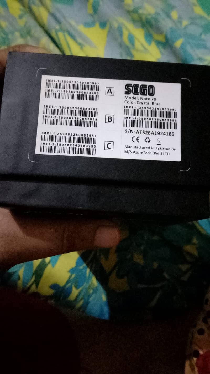 SEGO Note 60 8
