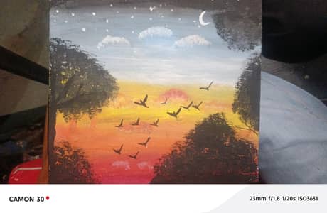 beautiful hand made painting