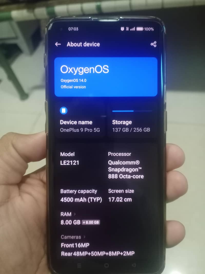 One Plus 9 Pro 6