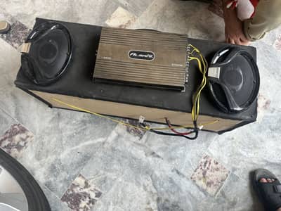 Speakers woofer Amplifier