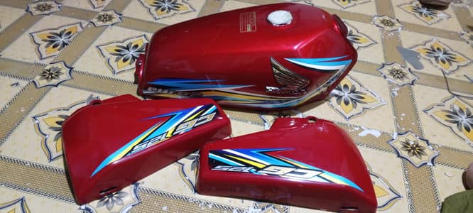 Honda cg 125 2018 model fuel tank
