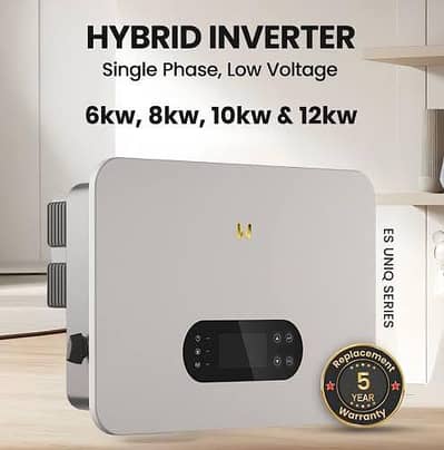 GoodWe IP65 6kW/8kw/10kw/12kw Single Phase Hybrid Inverter LCD Model